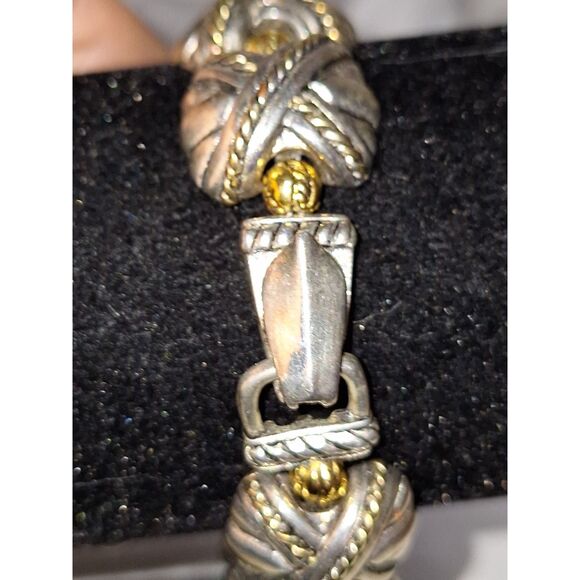 Artsy Premiere Designs Women's Bracelet Mixed Metal Vintage 80's Cottagecore - Picture 4 of 9